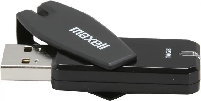 Alt view image 3 of 5 - Maxell 16GB 360° USB 2.0 Flash Drive 503203