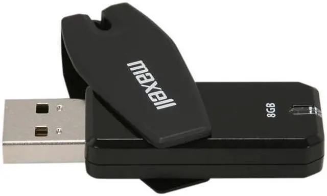 Alt view image 4 of 6 - Maxell 8GB 360° USB 2.0 Flash Drive 503202