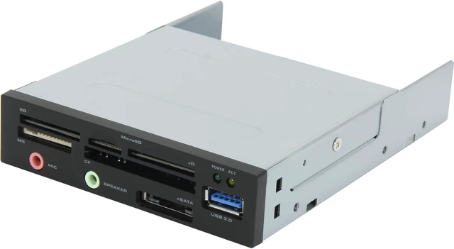 Main image of VANTEC UGT-CR961 USB 3.0 & eSATA & audio ports Card Reader