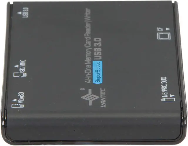 Alt view image 5 of 6 - VANTEC UGT-CR513-BK All-in-one USB 3.0 SuperSpeed Memory Card Reader/Writer