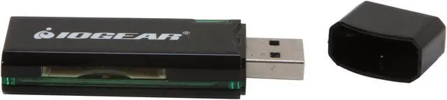 Alt view image 4 of 5 - IOGEAR GFR304SD USB 3.0 SuperSpeed SD/ SDHC/ MMC/ SDXC/ MicroSD/ MicroSDXC/ Extreme SD Cards Reader / Writer