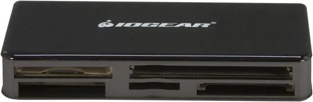 Alt view image 3 of 5 - IOGEAR GFR381 SuperSpeed USB 3.0 Support Compact Flash/ Micro Drive/ SD/ SDHC/ SDXC/ Olympus DC and XD Card/ microSD/ microSDHC/ microSDXC/ Memory Stick/ M2  Multi-Card Reader / Writer