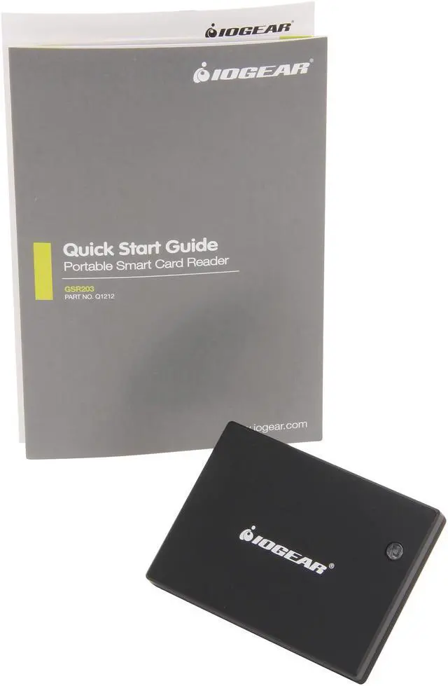 Alt view image 6 of 7 - IOGEAR GSR203 USB 2.0 Portable Smart Card Reader (TAA Compliant)