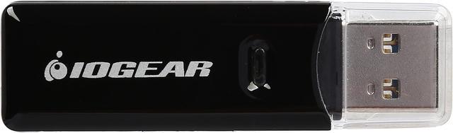 IOGEAR - GFR305SD - Compact USB 3.0 SDXC/MicroSDXC Card Reader/Writer