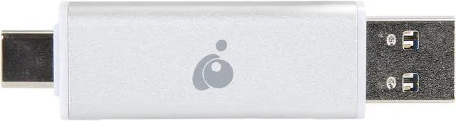Alt view image 6 of 8 - IOGEAR GFR3C12 SD/microSD USB-C / USB-A Duo Card Reader/Writer