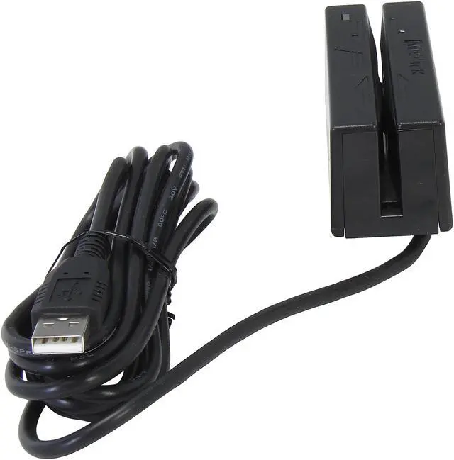 Alt view image 3 of 4 - MagTek 21040145 SureSwipe Reader,TK 1,2,3, Dual Heads - Black