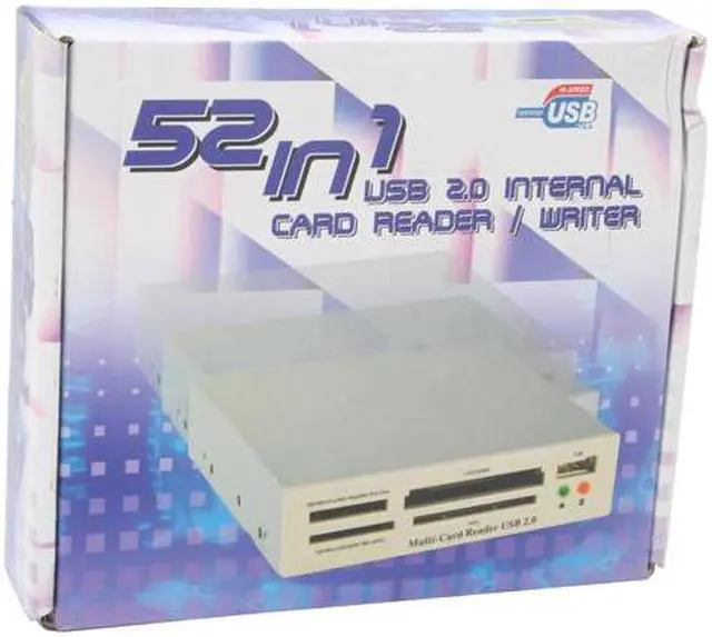 Alt view image 4 of 4 - SABRENT CRW-UINW 52 in 1 USB 2.0 Internal Card Reader