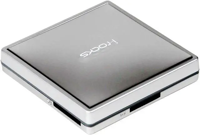 Alt view image 3 of 6 - i-rocks IR-8100-SL 12-in-1 USB 2.0 Card Reader with 3-Port USB2.0 Hub