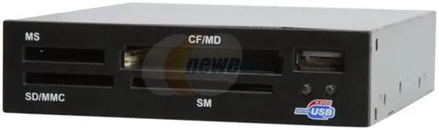 Main image of LINKSKEY LKA-CR15B 19-in-1 USB 2.0 Black Card Reader/Writer