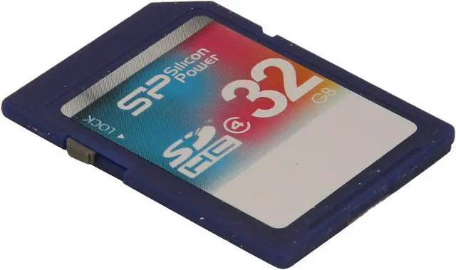 Alt view image 2 of 4 - Silicon Power SDHC Class4 32GB Secure Digital High-Capacity (SDHC) Flash Card Model SP032GBSDH004V10