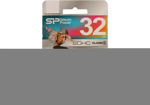 Alt view image 4 of 4 - Silicon Power SDHC Class4 32GB Secure Digital High-Capacity (SDHC) Flash Card Model SP032GBSDH004V10