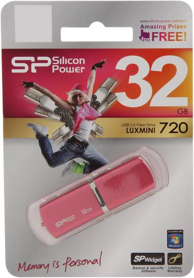 Alt view image 5 of 5 - Silicon Power LuxMini 720 32GB USB 2.0 Flash Drive SP032GBUF2720V1H