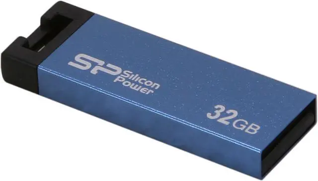 Main image of Silicon Power Touch 835 32GB Waterproof USB 2.0 Flash Drive (Blue) Model SP032GBUF2835V1B