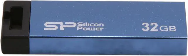 Alt view image 3 of 5 - Silicon Power Touch 835 32GB Waterproof USB 2.0 Flash Drive (Blue) Model SP032GBUF2835V1B