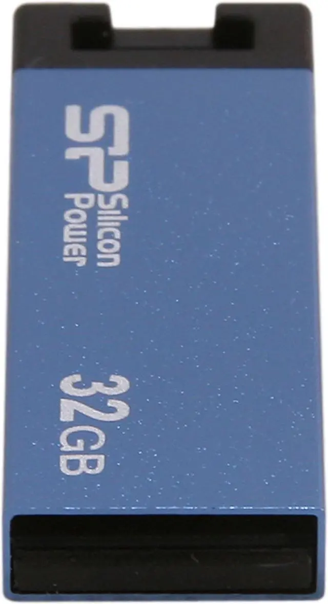 Alt view image 4 of 5 - Silicon Power Touch 835 32GB Waterproof USB 2.0 Flash Drive (Blue) Model SP032GBUF2835V1B