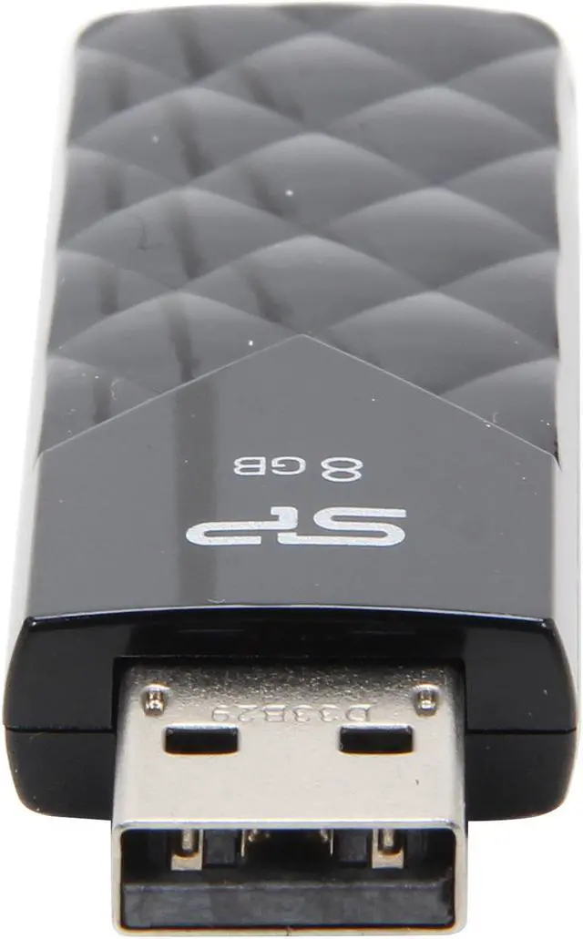 Alt view image 3 of 5 - Silicon Power Ultima U03 8GB USB 2.0 Flash Drive SP008GBUF2U03V1K