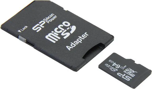 Alt view image 2 of 4 - Silicon Power Elite 64GB MicroSDXC UHS-I Card Class 10 Full-HD Video Recording Performance 50MB/s
