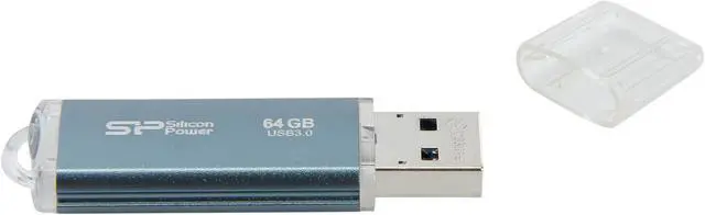 Alt view image 3 of 5 - Silicon Power Marvel M01 64GB Entry Level USB 3.0 Flash Drive Model SP064GBUF3M01V1B