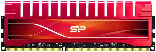 Alt view image 2 of 5 - Silicon Power 8GB (2 x 4GB) DDR3 1600 (PC3 12800) CL9,UDIMM,(512Mx8 SR),w/HS Model SP008GXLYU16ANDA