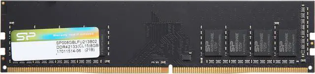 Main image of Silicon Power 8GB DDR4 2133 Desktop Memory Model SP008GBLFU213B02