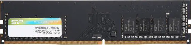 Silicon Power 8GB DDR4 2400 (PC4 19200) Desktop Memory Model