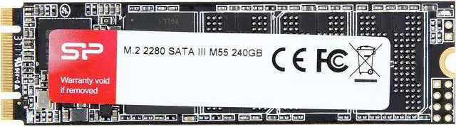 Main image of Silicon Power M55 M.2 2280 240GB SATA III 3D NAND Internal Solid State Drive (SSD) SU240GBSS3M55M28NE