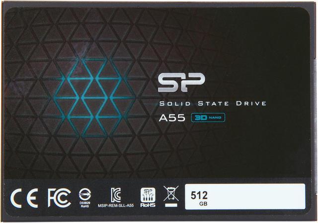 Silicon Power Ace A55 2.5 512GB SATA III 3D NAND Internal Solid State  Drive (SSD) SU512GBSS3A55S25NE - Newegg.com