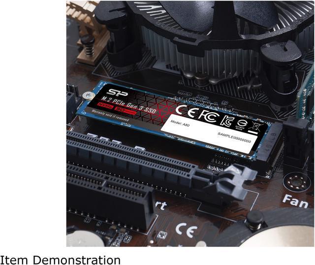 Alt view image 5 of 6 - Silicon Power 1TB NVMe PCIe Gen3 x4 M.2 2280 TLC R/W up to 3,400/3,000 MB/s SSD (SP001TBP34A80M28)