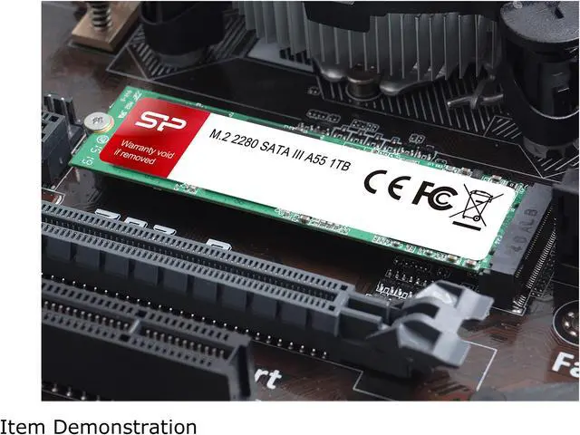 Alt view image 6 of 7 - Silicon Power Ace A55 M.2 2280 1TB SATA III 3D NAND Internal Solid State Drive (SSD) SP001TBSS3A55M28