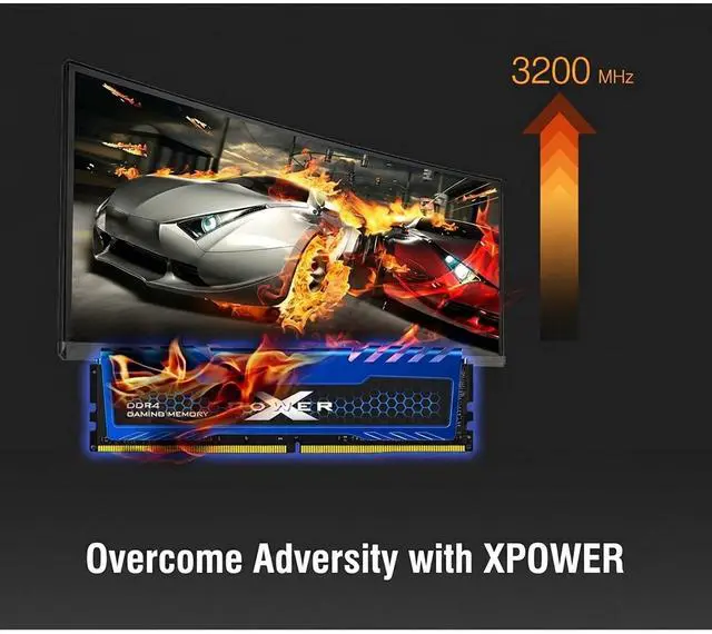 Silicon Power 16GB (2 x 8GB) DDR4 3200 (PC4 25600) 288-Pin XPOWER
