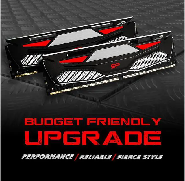 Alt view image 6 of 6 - Silicon Power 16GB (2 x 8GB) 288-Pin PC RAM DDR4 3200 (PC4 25600) Desktop Memory Model SP016GXLZU320BDAAD