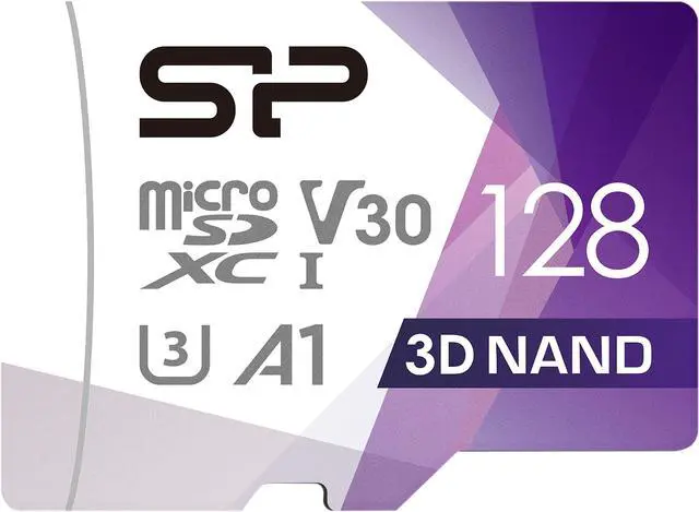 Main image of Silicon Power 128GB Superior Pro microSDXC UHS-I (U3), V30 4K A1 Memory Card with Adapter (SP128GBSTXDU3V20AB)