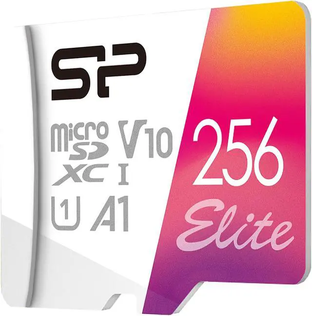 Alt view image 2 of 6 - Silicon Power 256GB Elite microSDXC UHS-I (U1), V10 A1 Memory Card with Adapter (SU256GBSTXBV1V20AB)