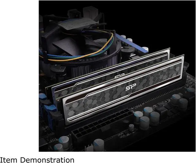 Alt view image 6 of 6 - Silicon Power 16GB (2 x 8GB) 288-Pin PC RAM DDR4 2666 (PC4 21300) Desktop Memory Model SU016GBLFU266BD2J5