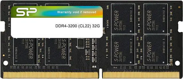 Main image of Silicon Power 32GB 260-Pin DDR4 SO-DIMM DDR4 3200 (PC4 25600) Laptop Memory Model SP032GBSFU320B02XC
