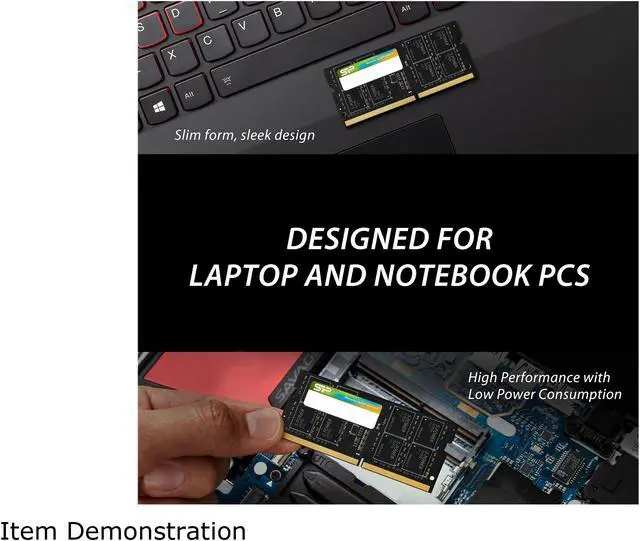 Alt view image 2 of 4 - Silicon Power 32GB 260-Pin DDR4 SO-DIMM DDR4 3200 (PC4 25600) Laptop Memory Model SP032GBSFU320B02XC