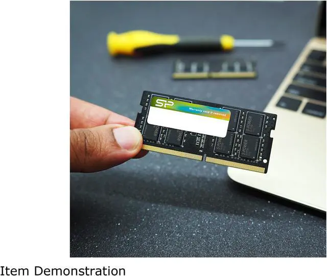 Alt view image 4 of 4 - Silicon Power 32GB 260-Pin DDR4 SO-DIMM DDR4 3200 (PC4 25600) Laptop Memory Model SP032GBSFU320B02XC