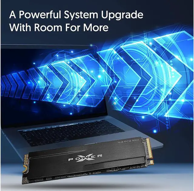 Alt view image 4 of 4 - Silicon Power XD80 M.2 2280 2TB PCI-Express 3.0 x4, NVMe 1.3 TLC Internal Solid State Drive (SSD) SP002TBP34XD8005
