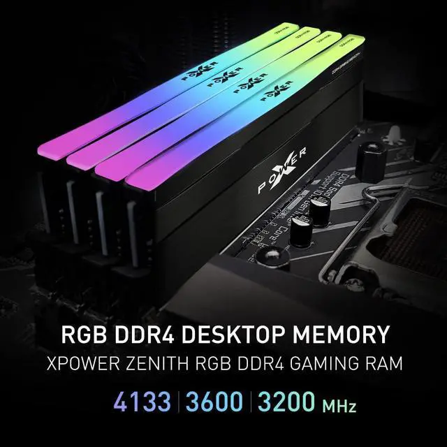 Silicon Power Gaming DDR4 32GB Kit (2 x 16GB) Zenith RGB