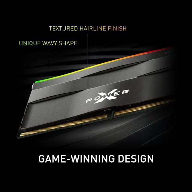 Alt view image 5 of 6 - Silicon Power Gaming DDR4 16GB Kit (2 x 8GB) Zenith RGB RAM Gaming 3600MHz (PC4 28800) C18 Desktop Memory Module Ram with Heatsink (SU016GXLZU360BDDSN)
