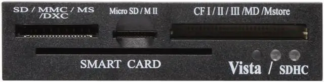 Alt view image 3 of 5 - AMC AICR-04 All-in-one USB 2.0 Smart Card Reader/writer with SIM slots