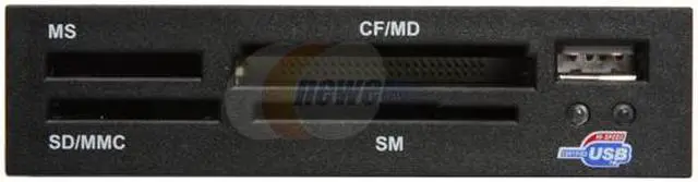 Alt view image 2 of 5 - LINKSKEY LKA-CR15BW 52-in-1 USB 2.0 Internal 3.5" USB Card Reader