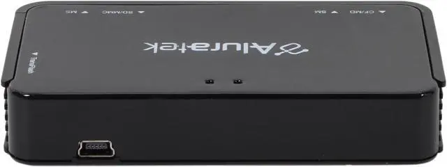 Alt view image 4 of 7 - Aluratek USB 2.0 All-in-One Multi-Media Card Reader AUCR204