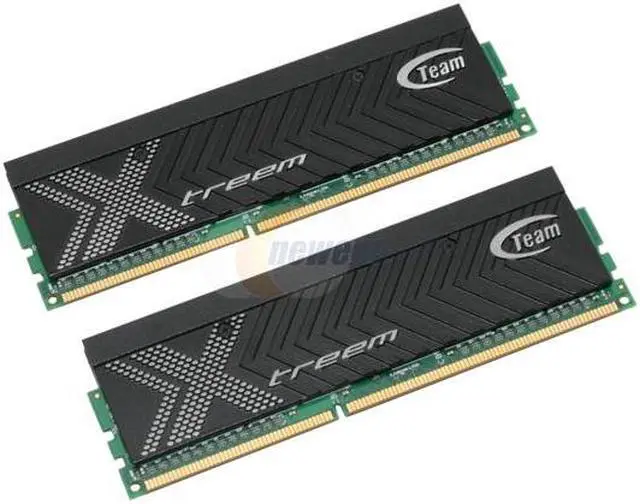 Main image of Team Xtreem 2GB (2 x 1GB) DDR3 1066 (PC3 8500) Dual Channel Kit Desktop Memory Model TXD32048M1066HC7DC