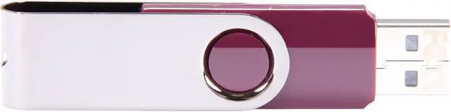 Alt view image 3 of 5 - Team Color Turn 4GB USB 2.0 Flash Drive (Purple) TG004GE902V