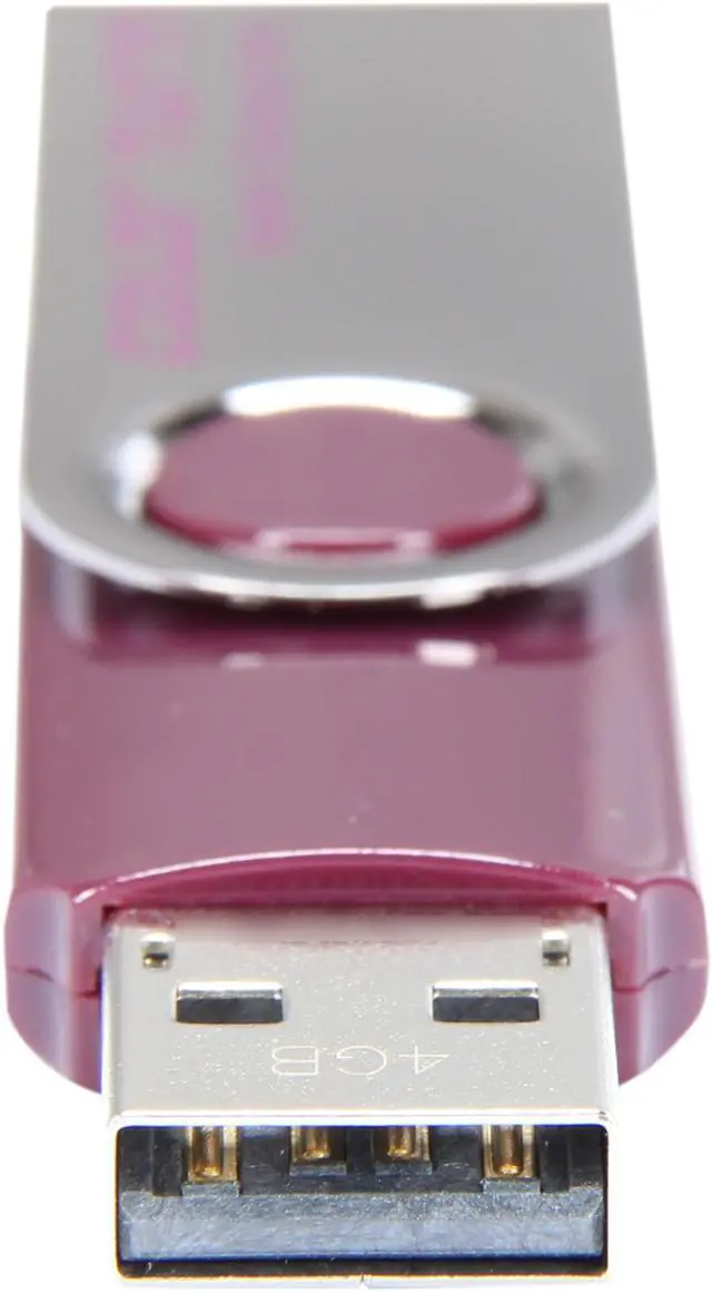 Alt view image 4 of 5 - Team Color Turn 4GB USB 2.0 Flash Drive (Purple) TG004GE902V