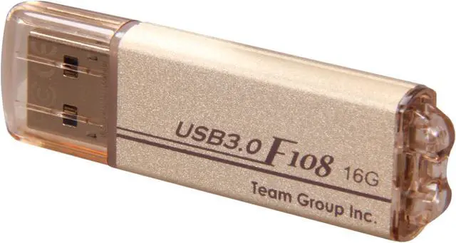 Main image of Team F108 16GB USB 3.0 Flash Drive (Golden) TG016GF108N3