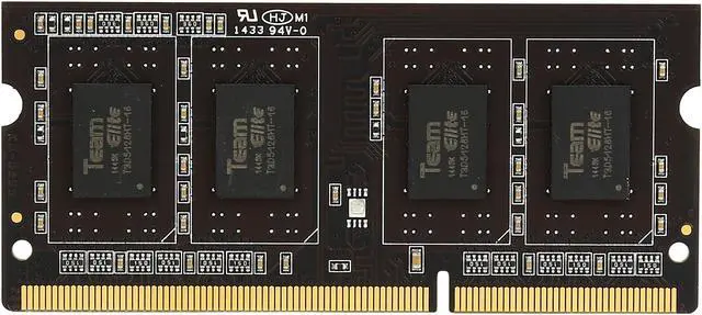 Alt view image 2 of 3 - Team Elite 4GB 204-Pin DDR3 SO-DIMM DDR3 1333 (PC3 10600) Laptop Memory Model TSD34096M1333C9-E