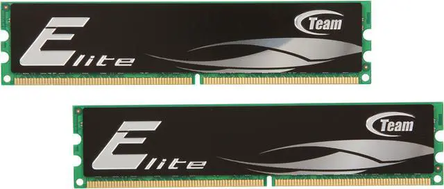 Main image of Team Elite 4GB (2 x 2GB) DDR2 667 (PC2 5300) Desktop Memory Model TEDD4096M667HC5DC