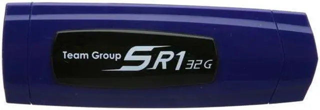 Alt view image 2 of 5 - Team SR1 32GB USB 3.0 Flash Drive (Blue) TG032GSR1XL3